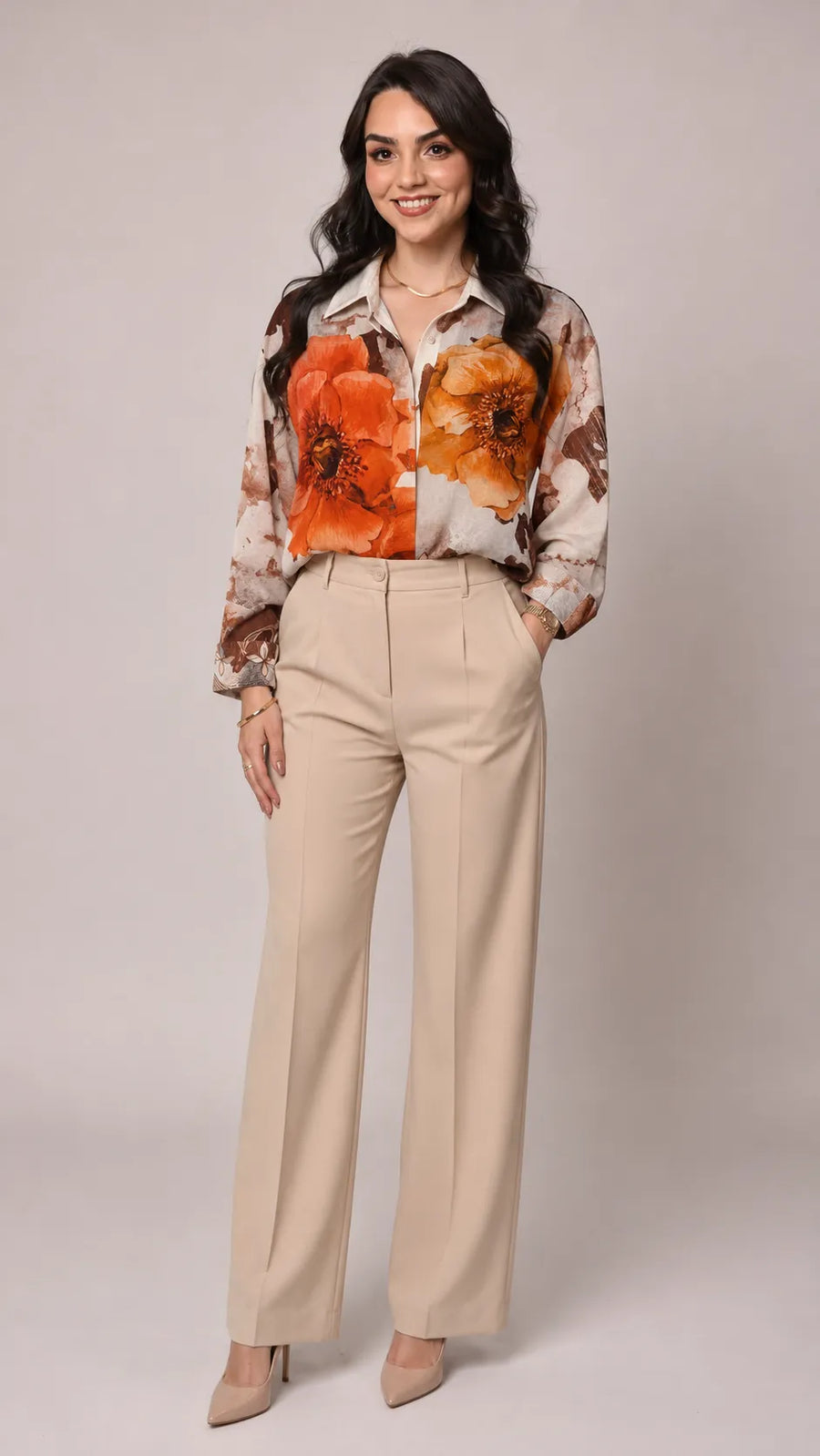 Floral Print Shirt