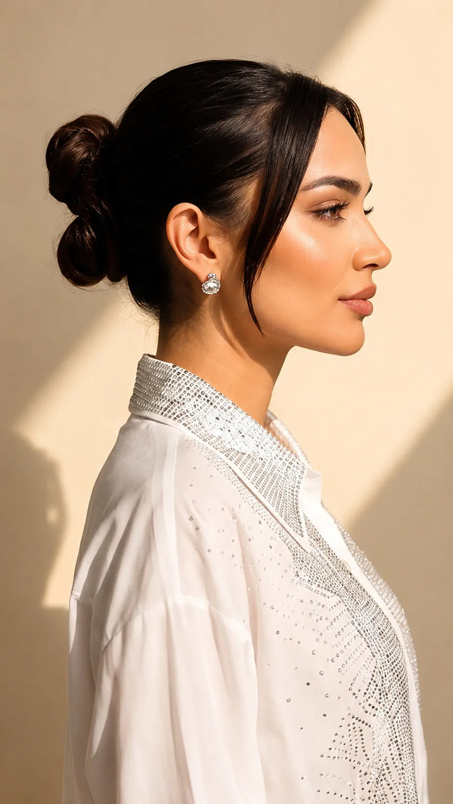 Crystal Embellished Shirt
