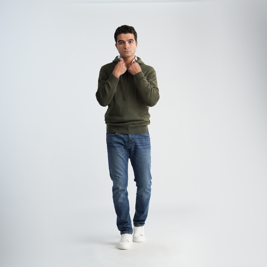 Men's Olive Hoodie
