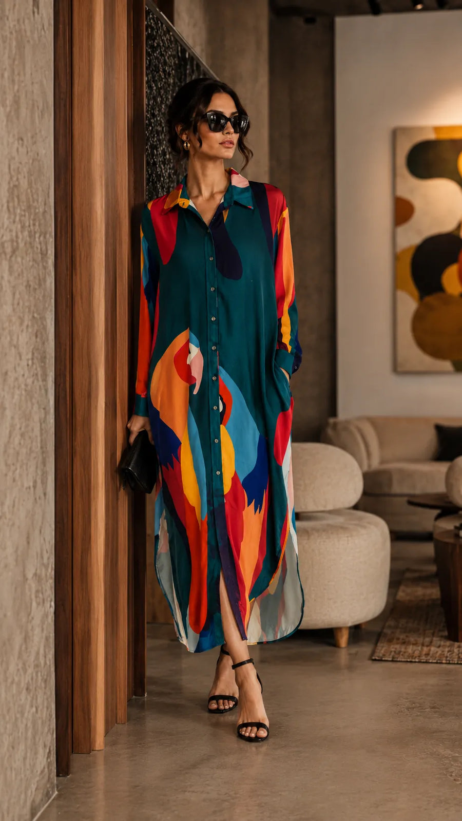 Parrot long shirt
