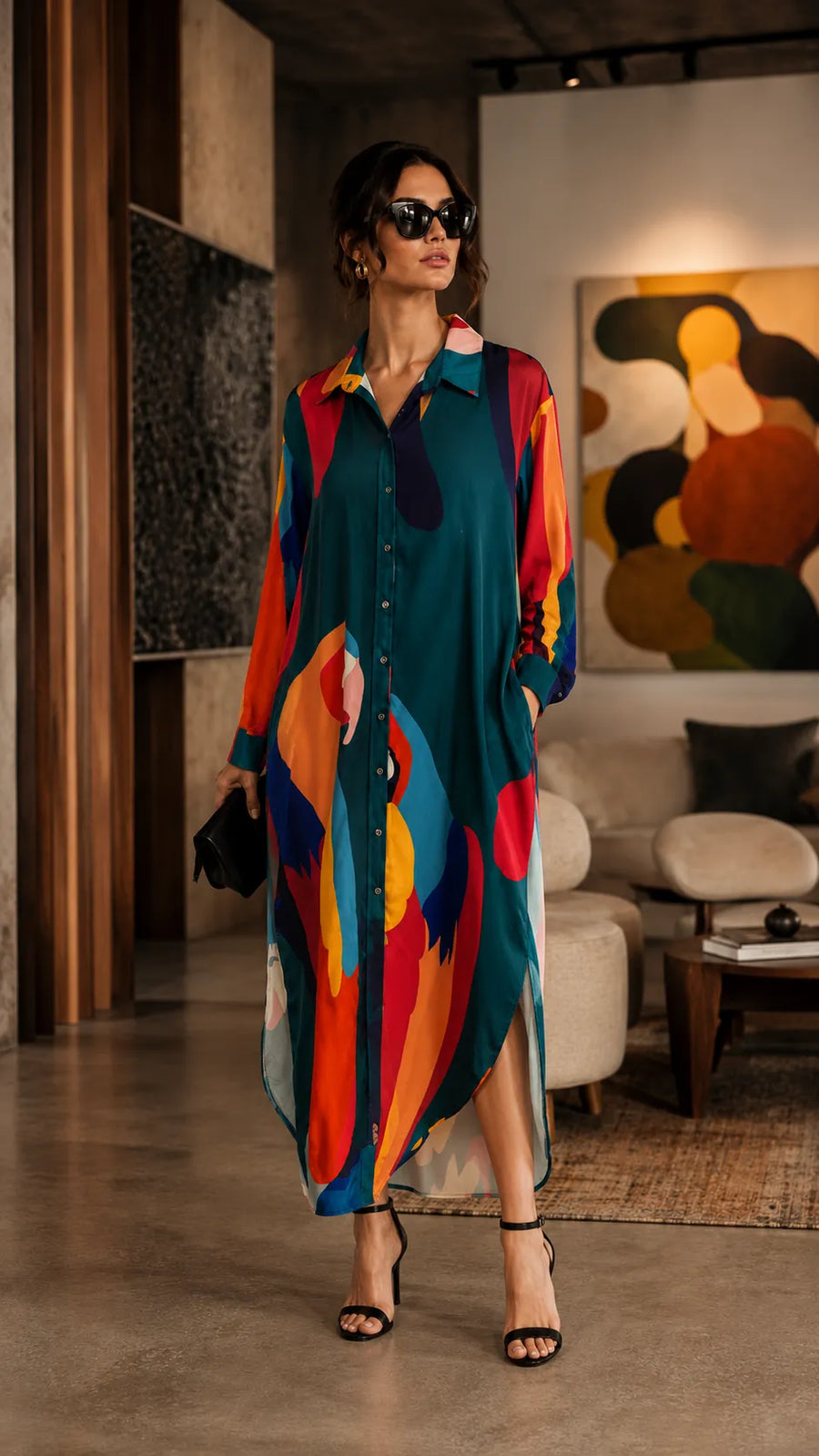 Parrot long shirt