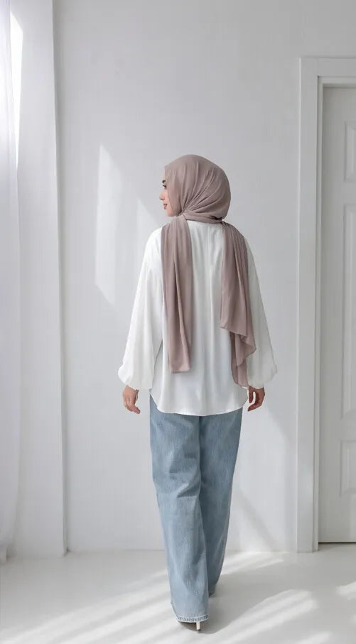 Satin Bow Blouse