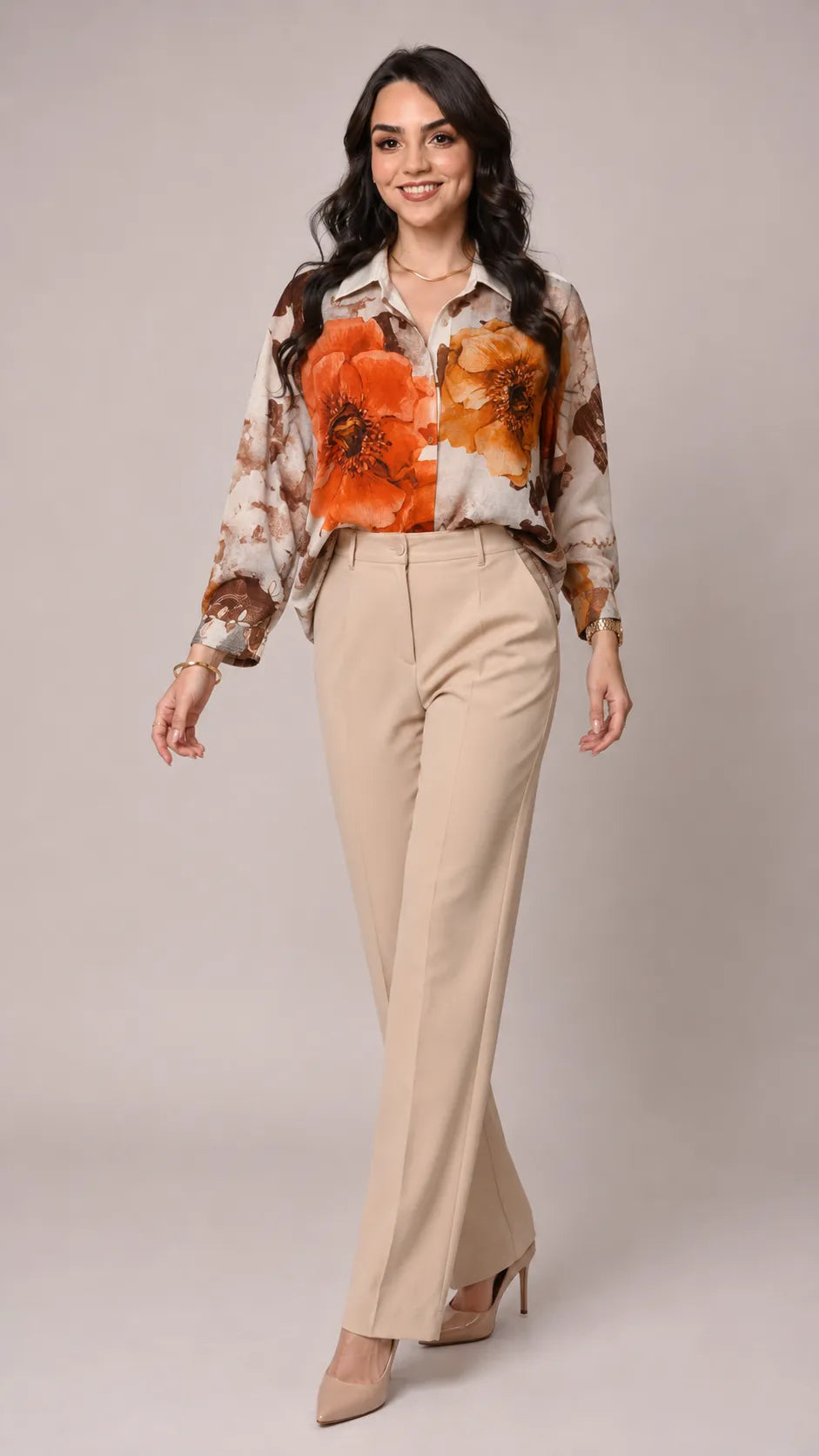 Floral Print Shirt