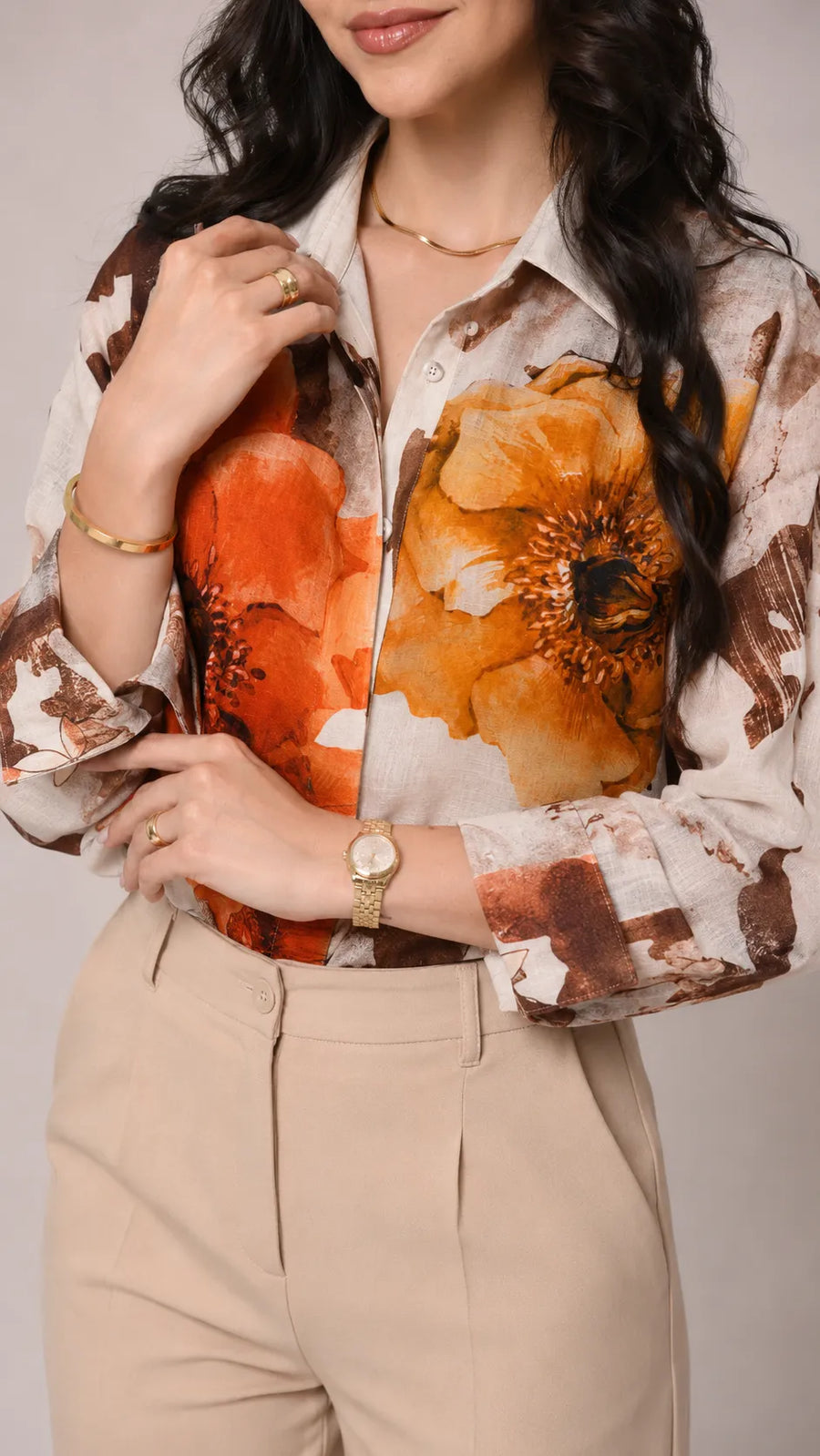 Floral Print Shirt