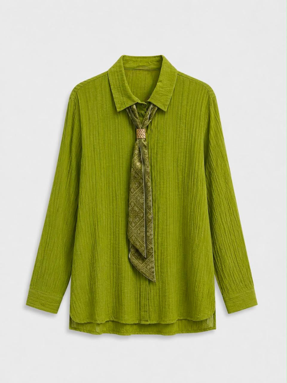 Scarf blouse
