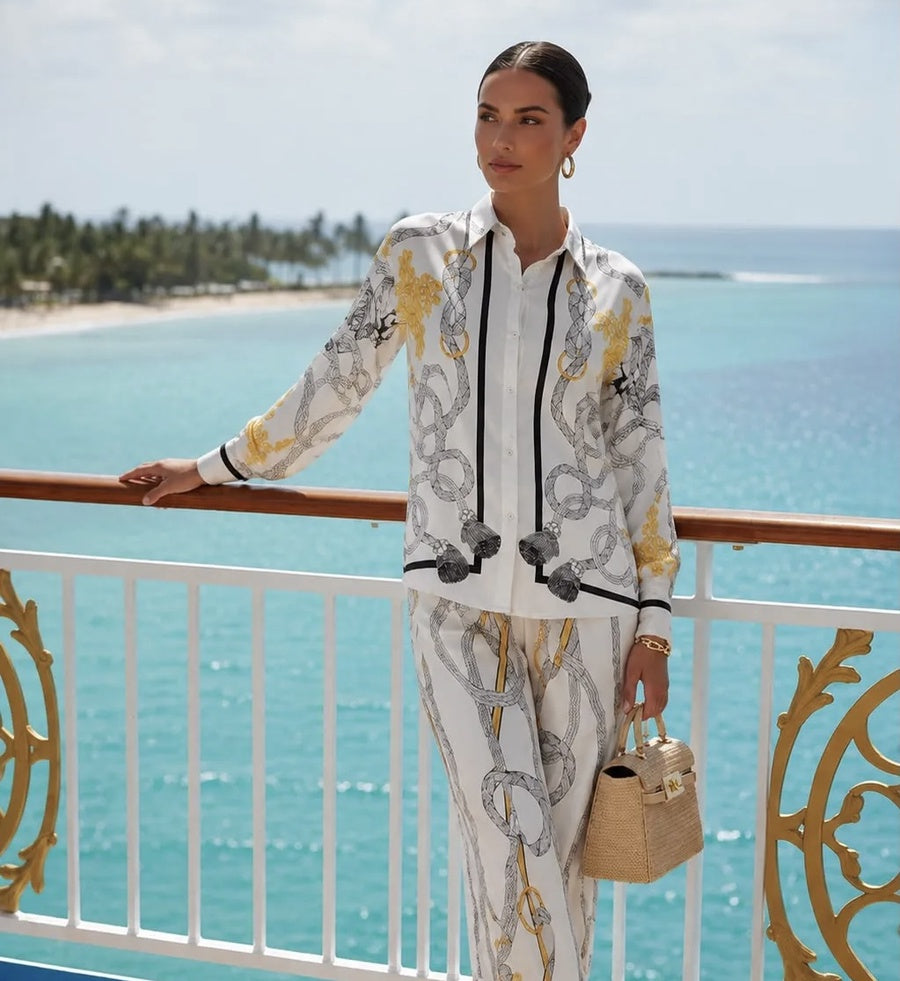 Chain Print Co-ord Set