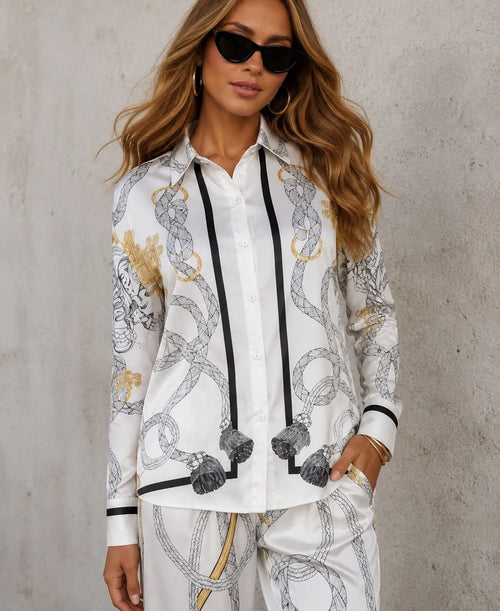 Chain Print Co-ord Set