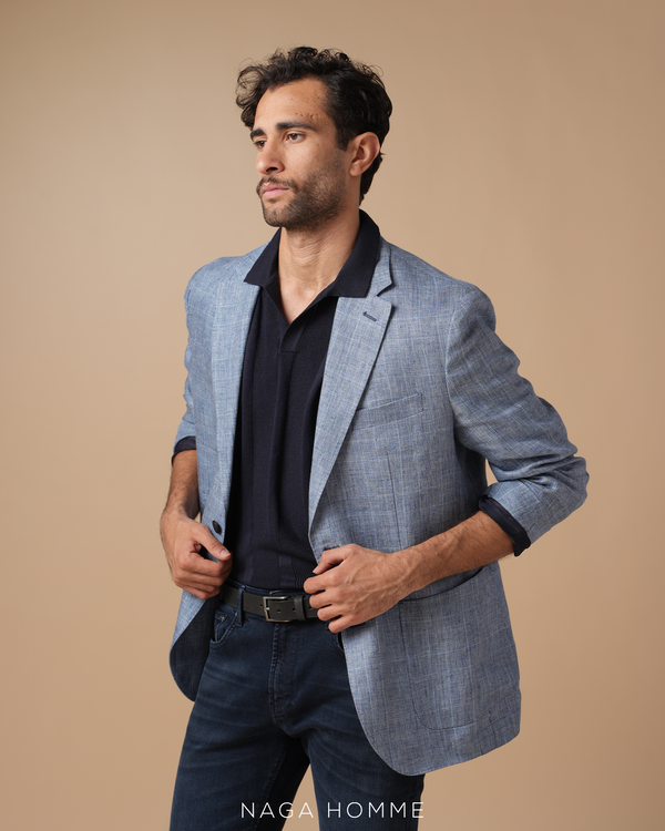 Men's Light Blue Blazer
