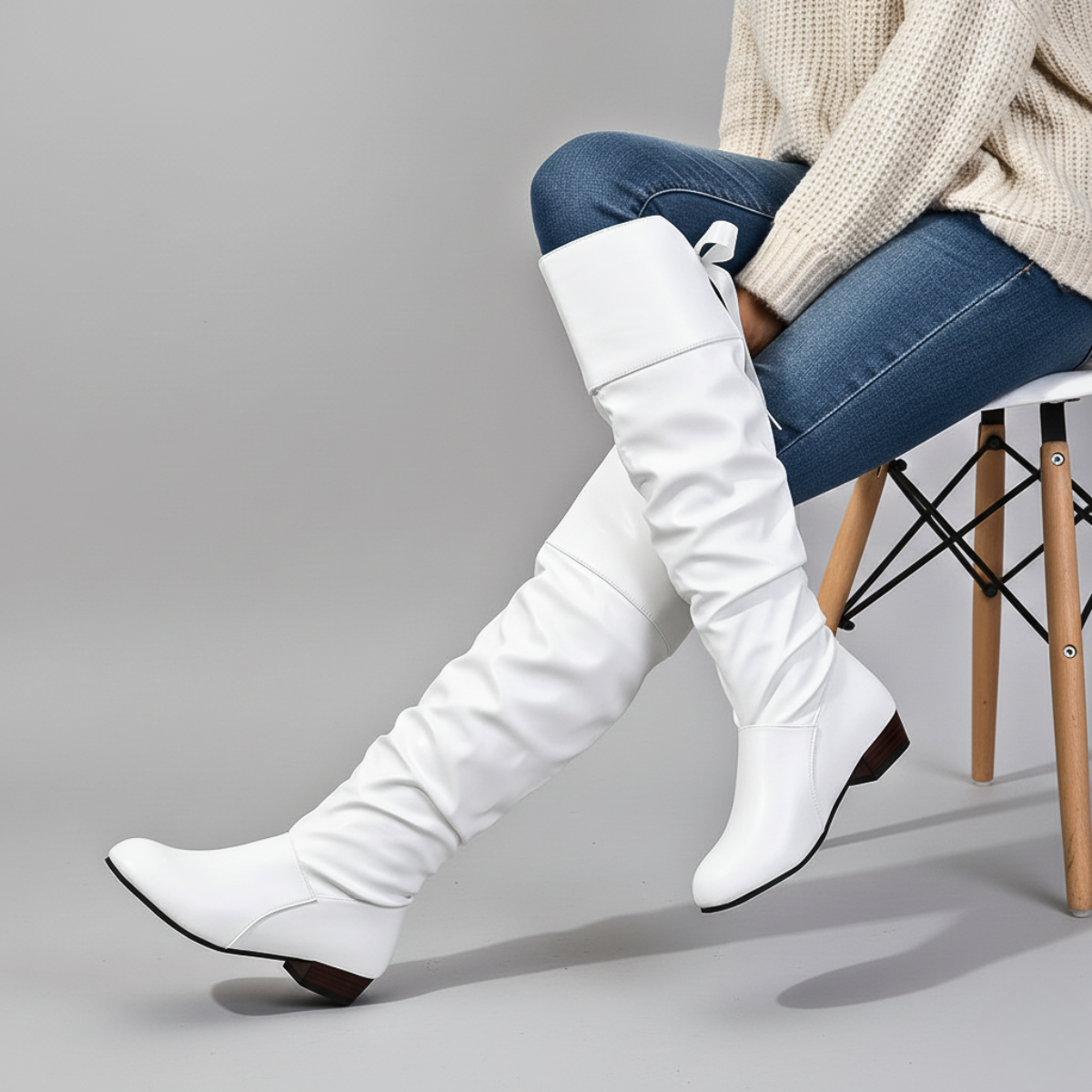ANOURA LEATHER BOOTS