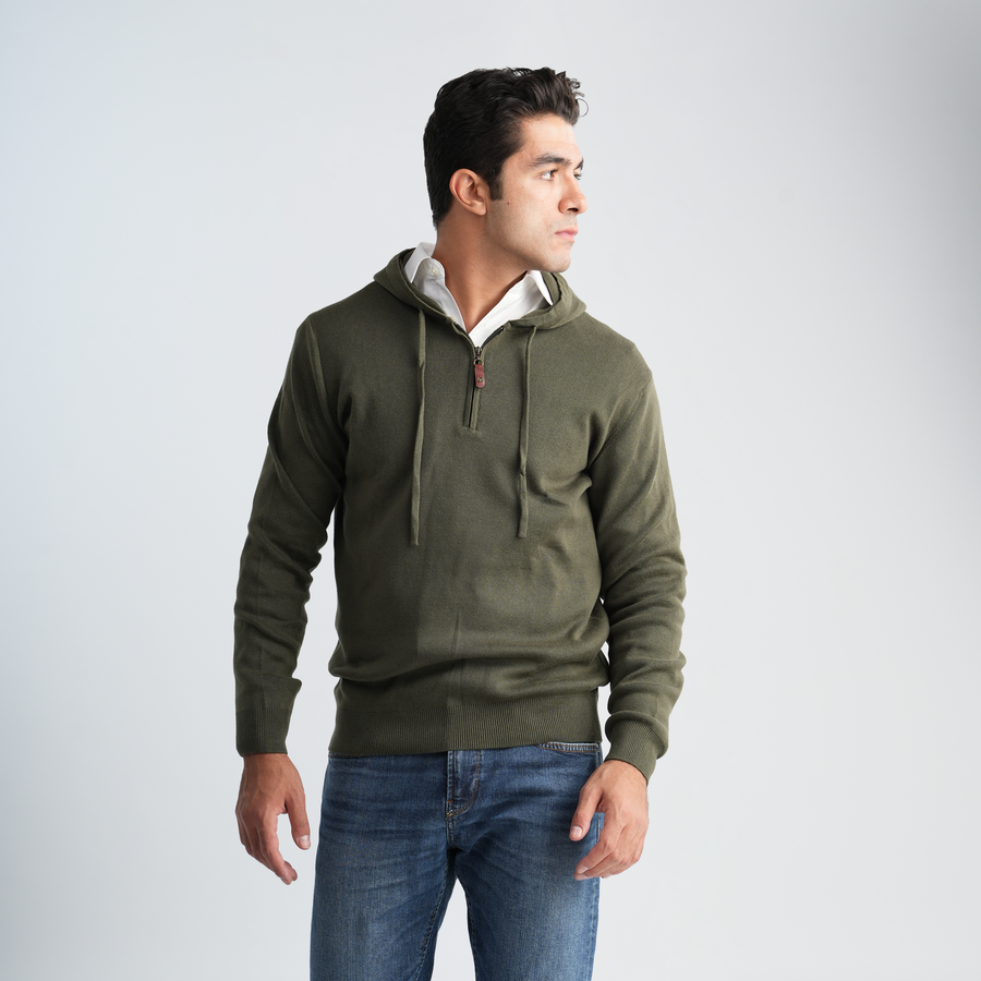 Men's Olive Hoodie
