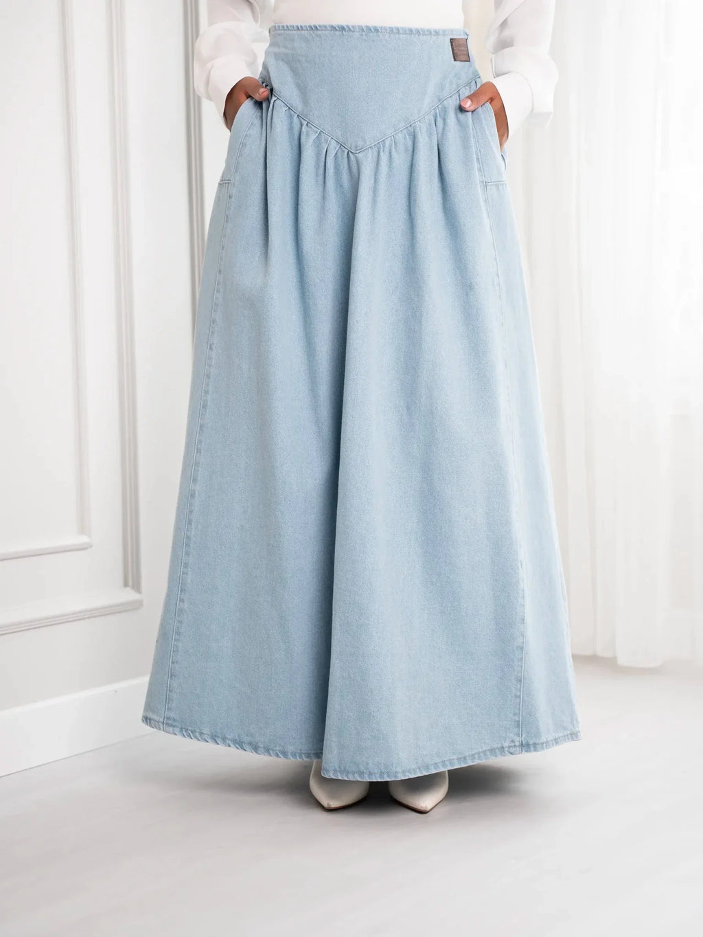 Denim Leen Skirt