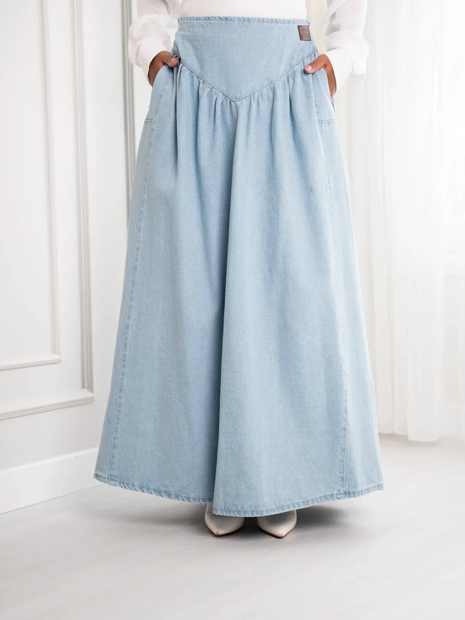 Denim Leen Skirt