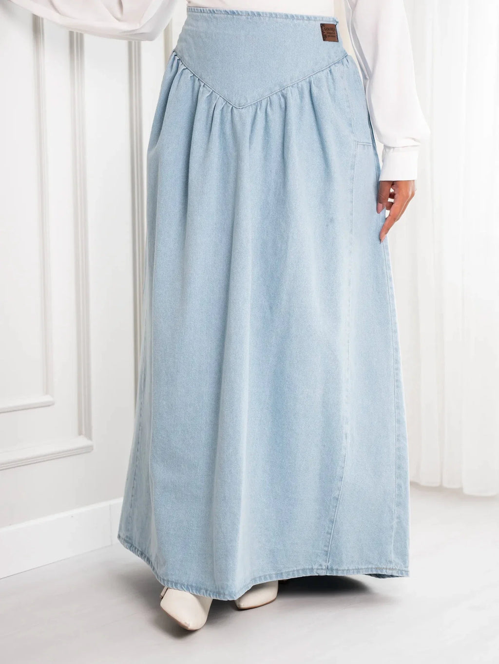 Denim Leen Skirt