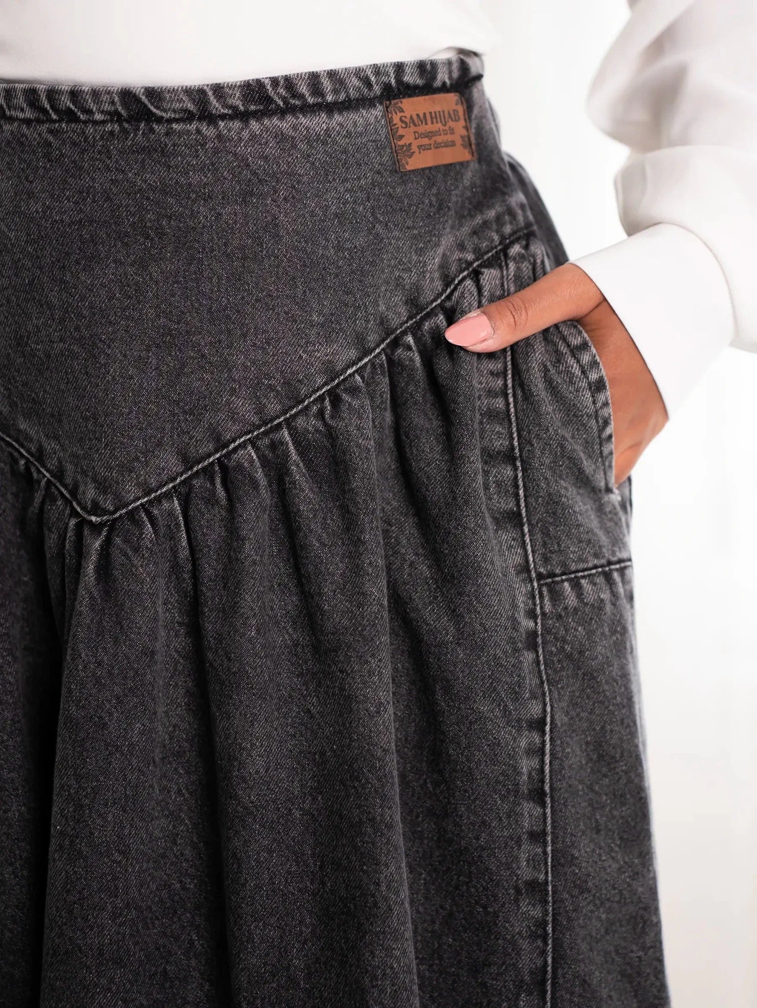 Denim Leen Skirt
