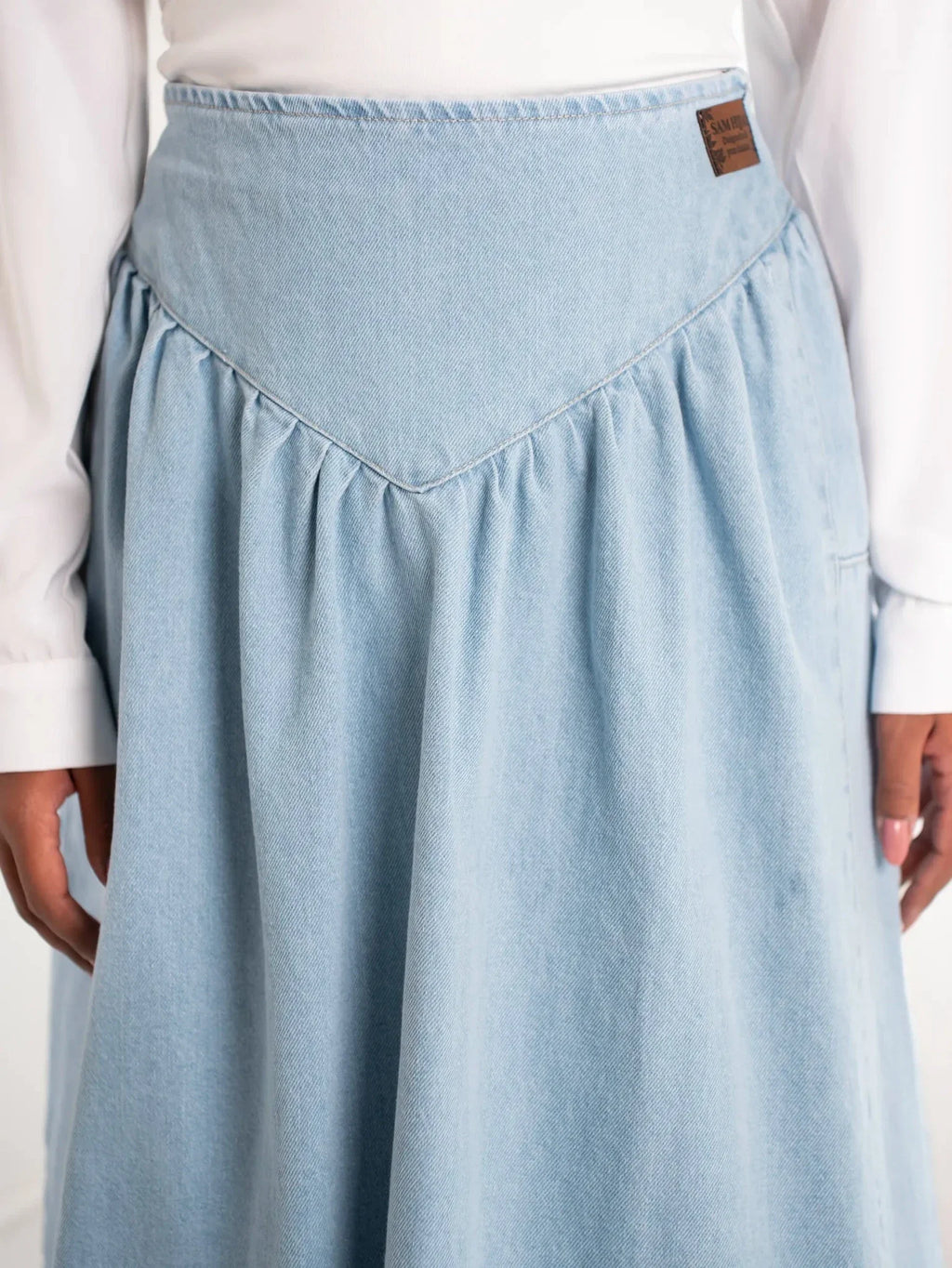Denim Leen Skirt