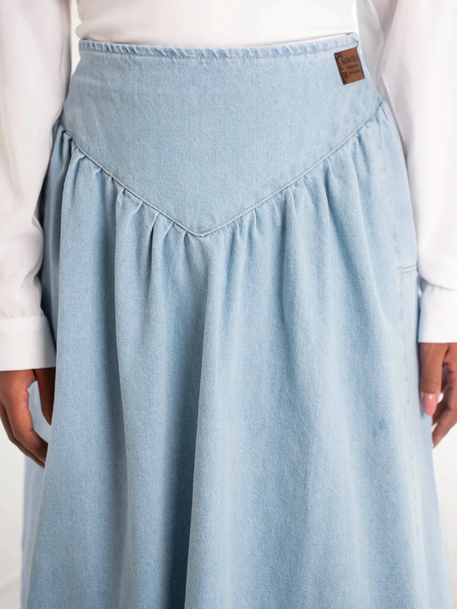 Denim Leen Skirt