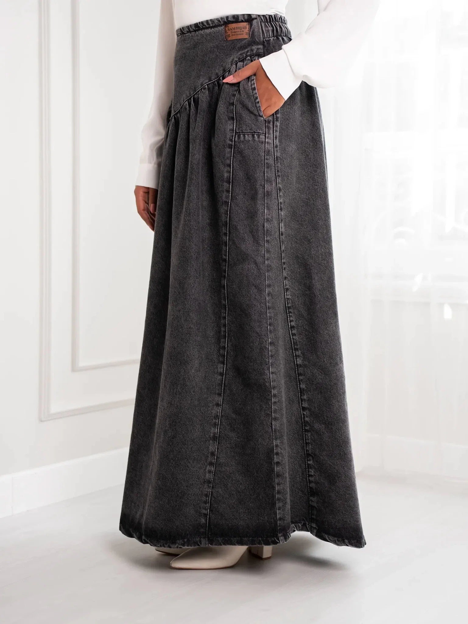Denim Leen Skirt