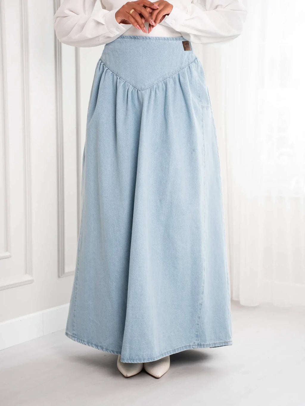 Denim Leen Skirt