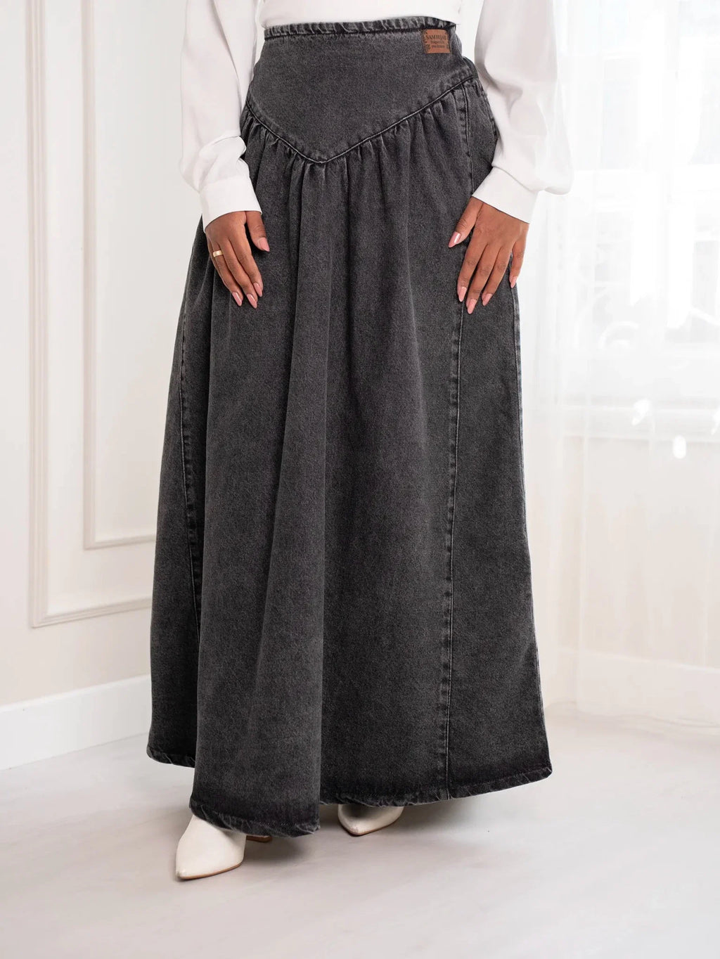 Denim Leen Skirt