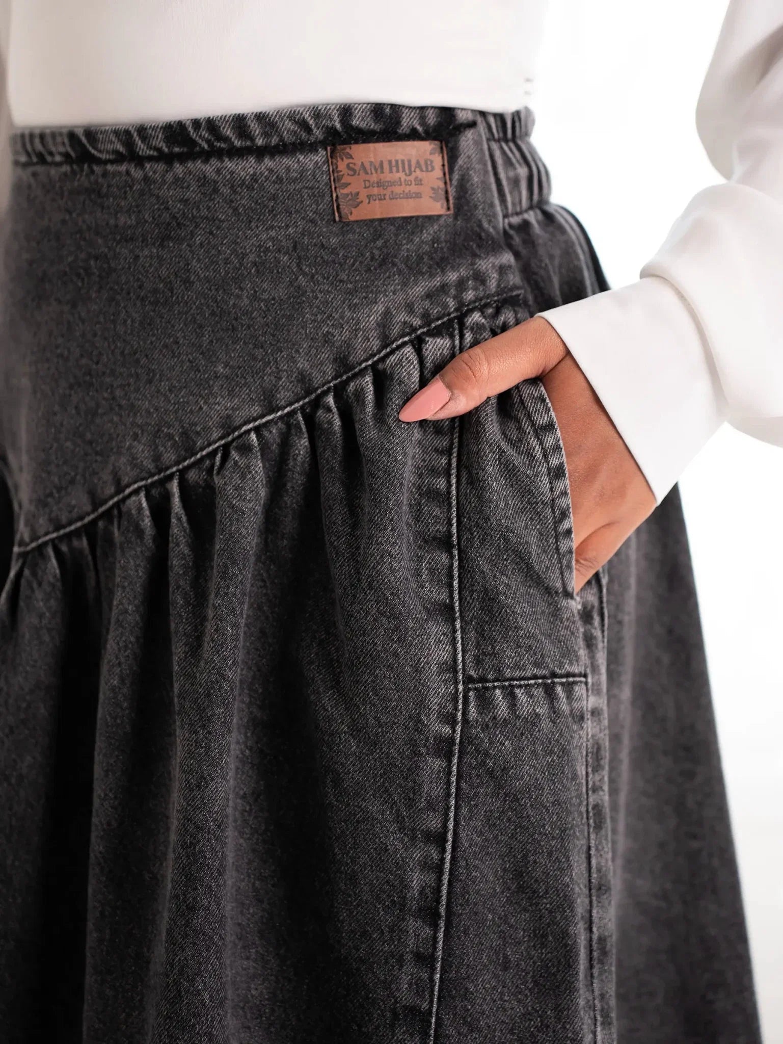Denim Leen Skirt