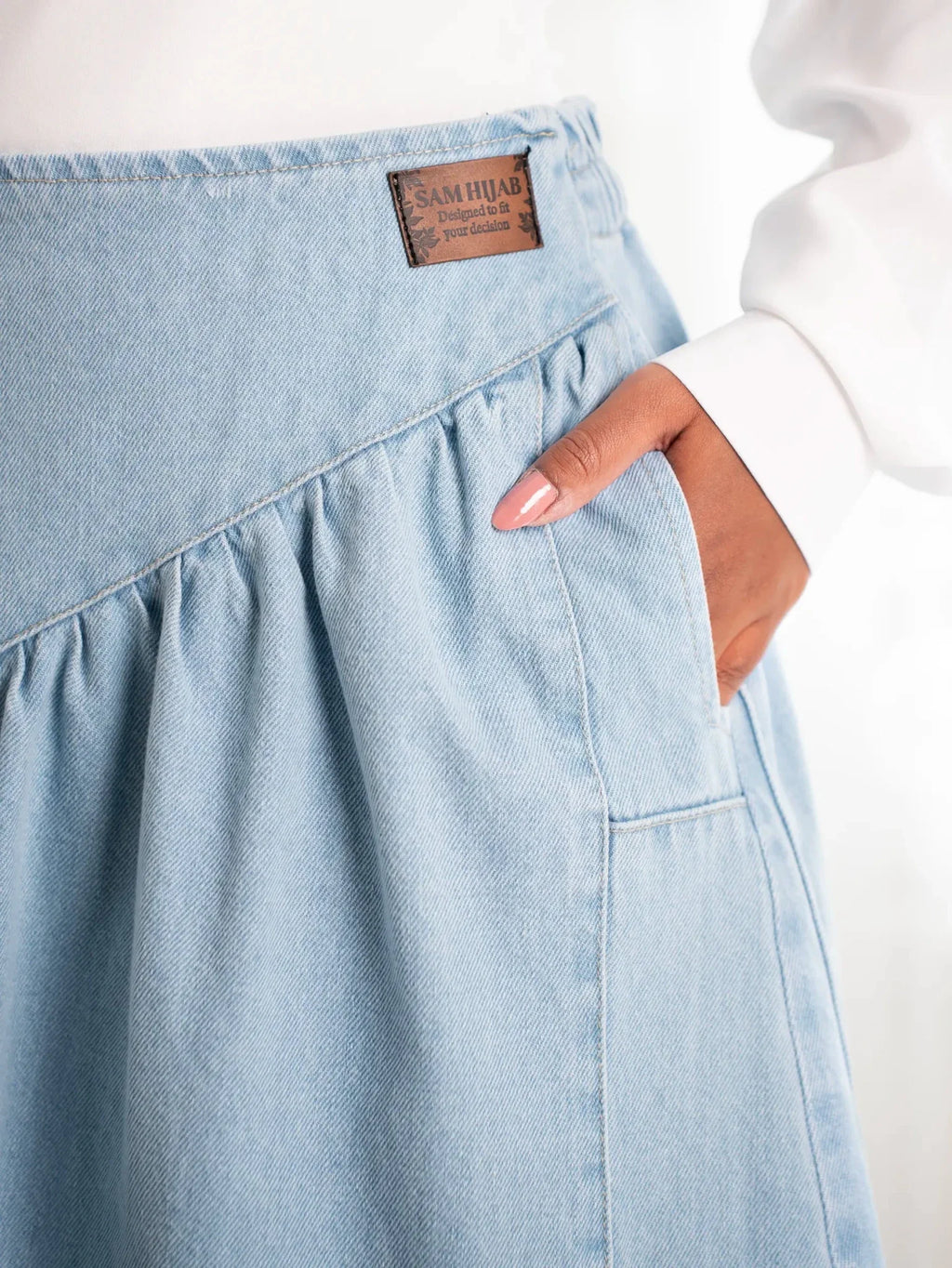 Denim Leen Skirt