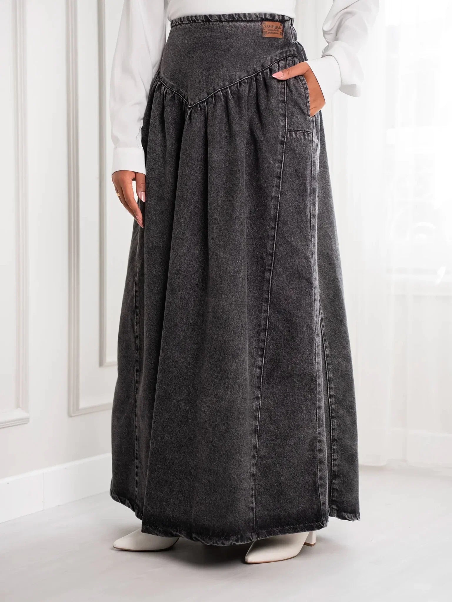 Denim Leen Skirt