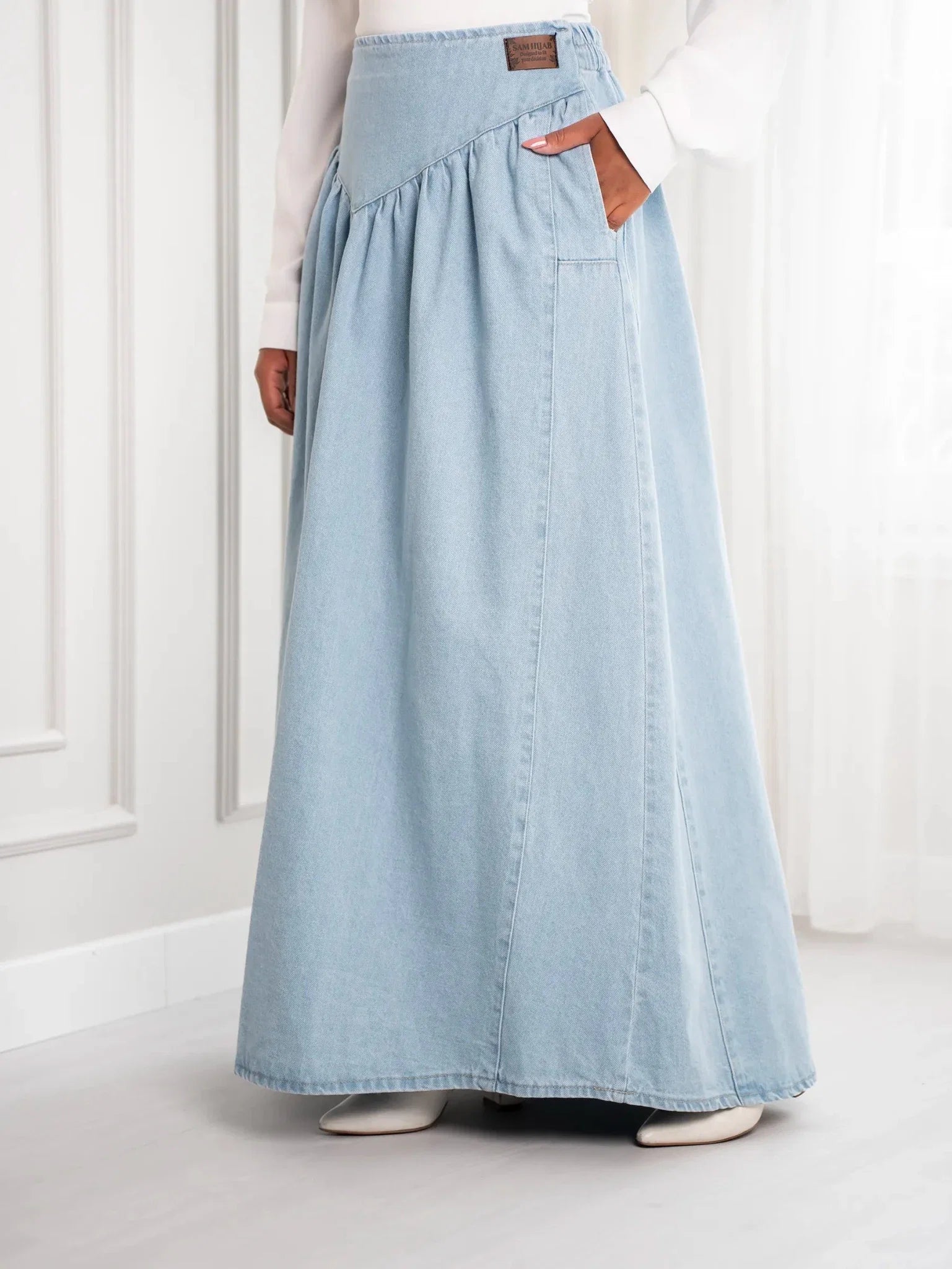 Denim Leen Skirt
