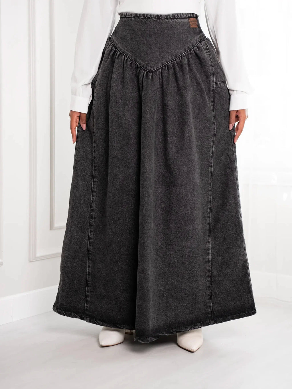 Denim Leen Skirt
