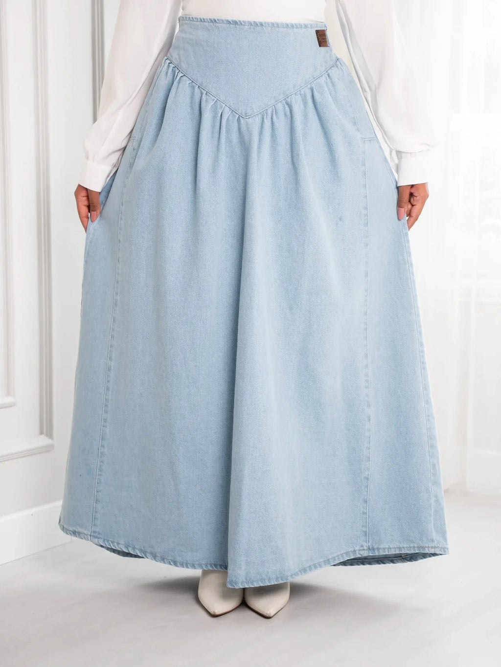 Denim Leen Skirt