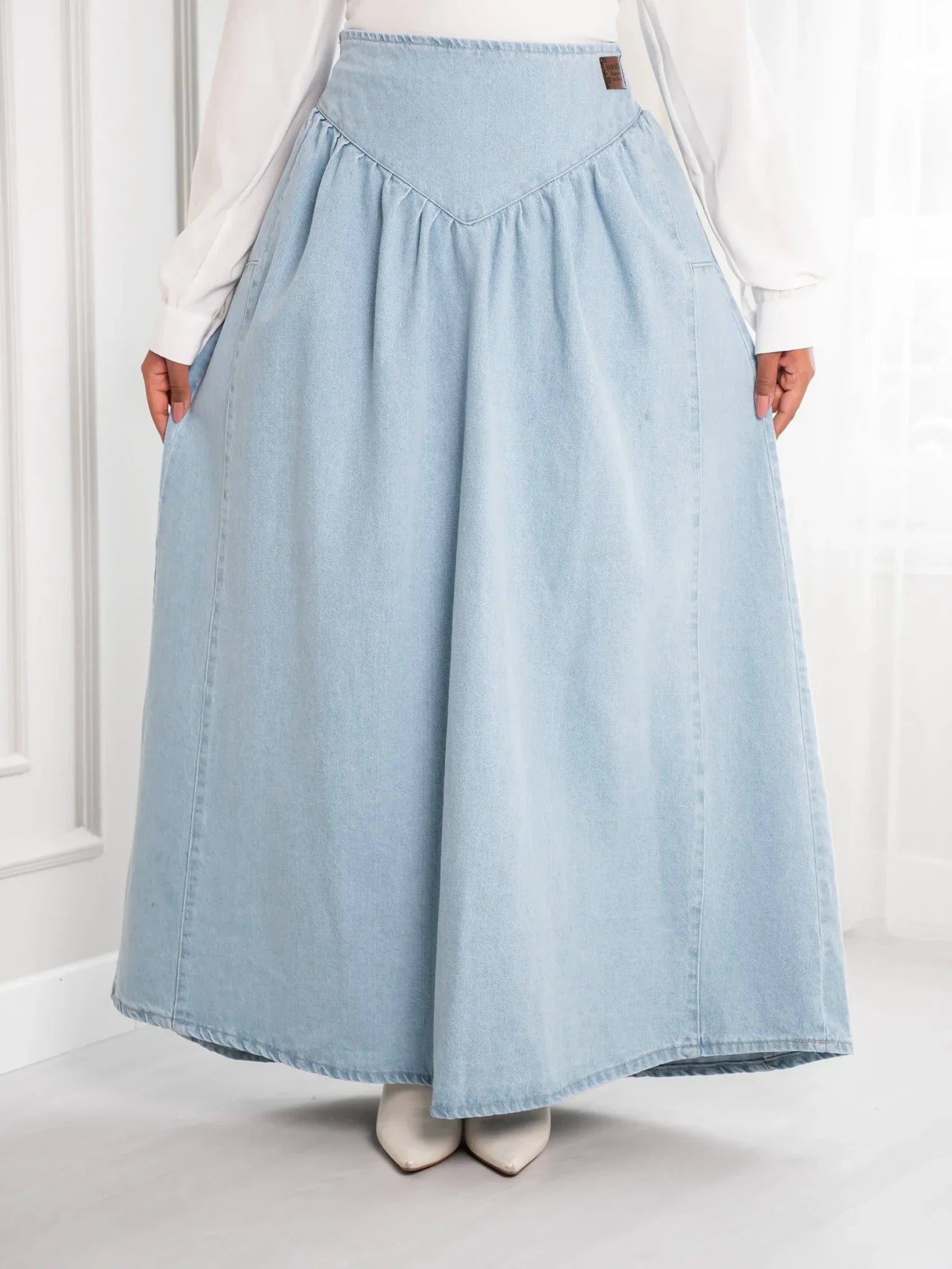 Denim Leen Skirt