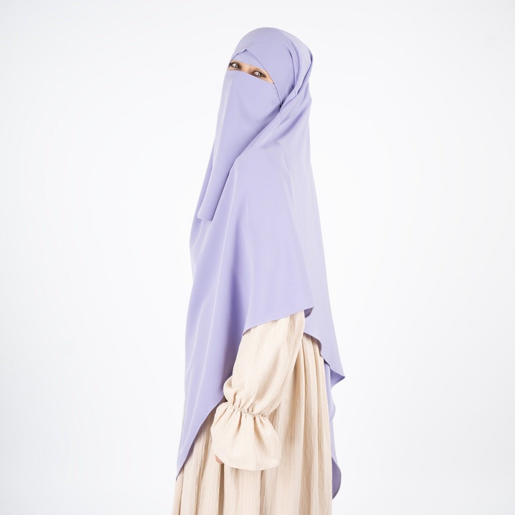 French veil set with niqab