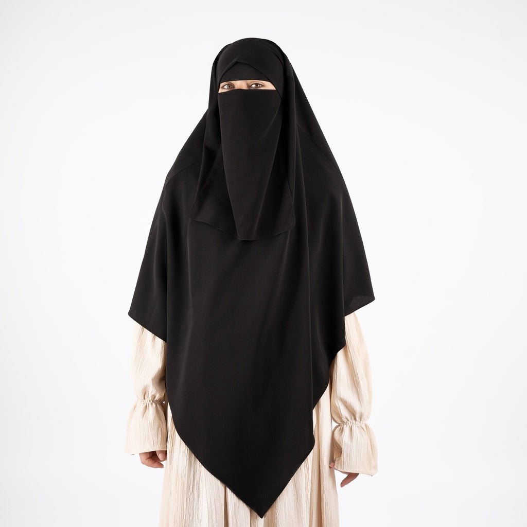 French veil set with niqab