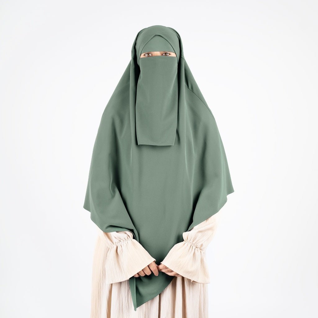 French veil set with niqab
