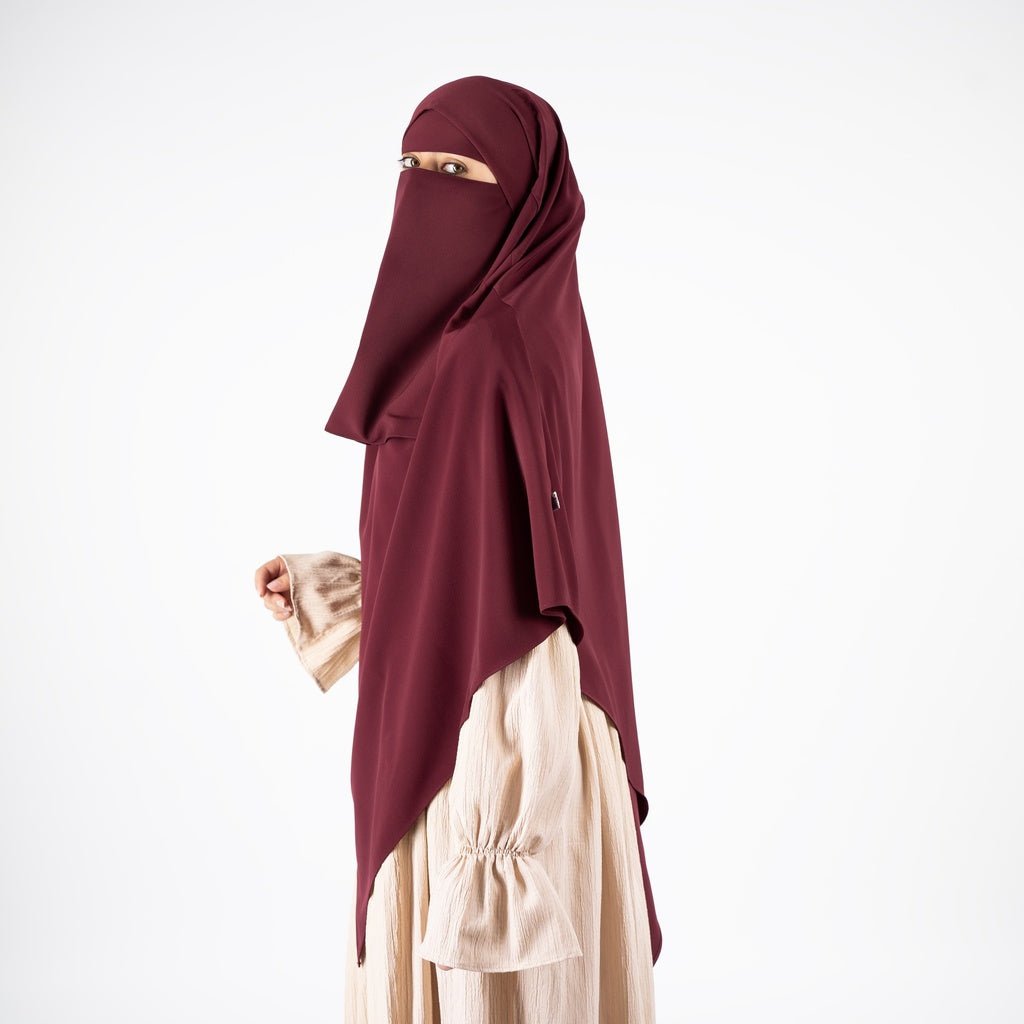 French veil set with niqab