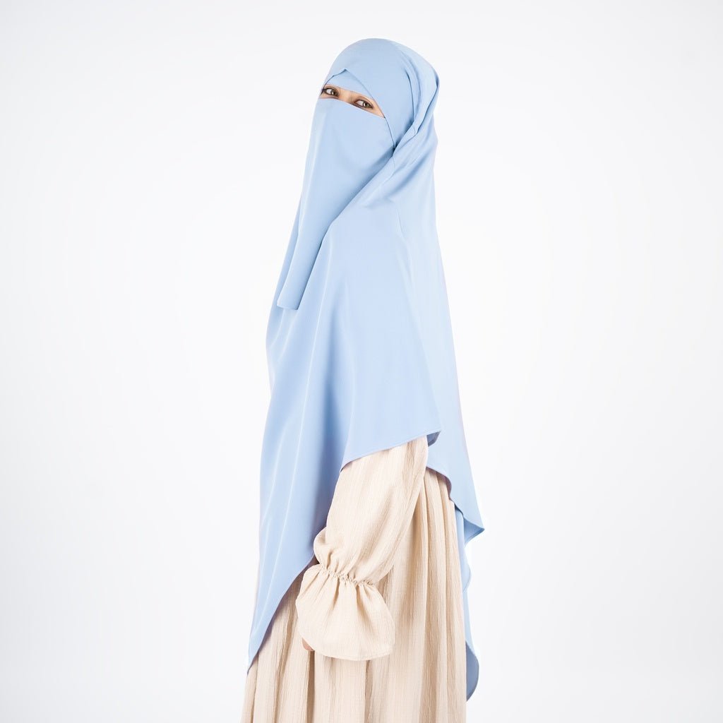 French veil set with niqab