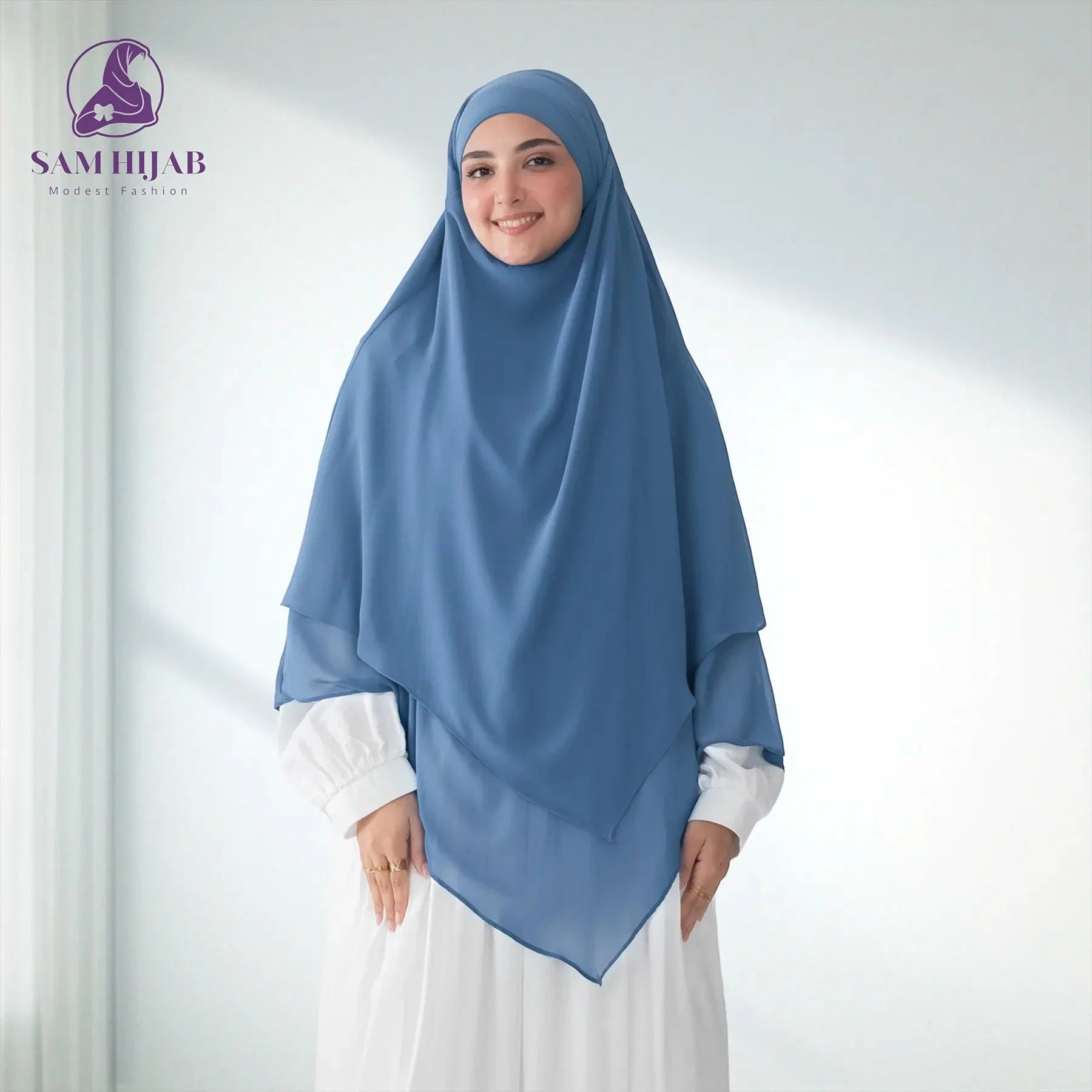 Indonesian veil set with niqab