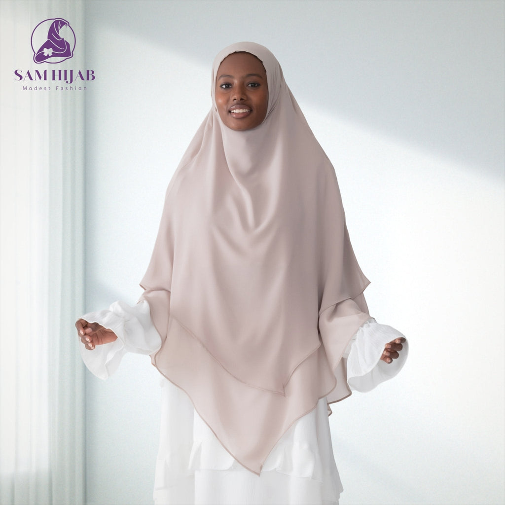 Indonesian veil set with niqab