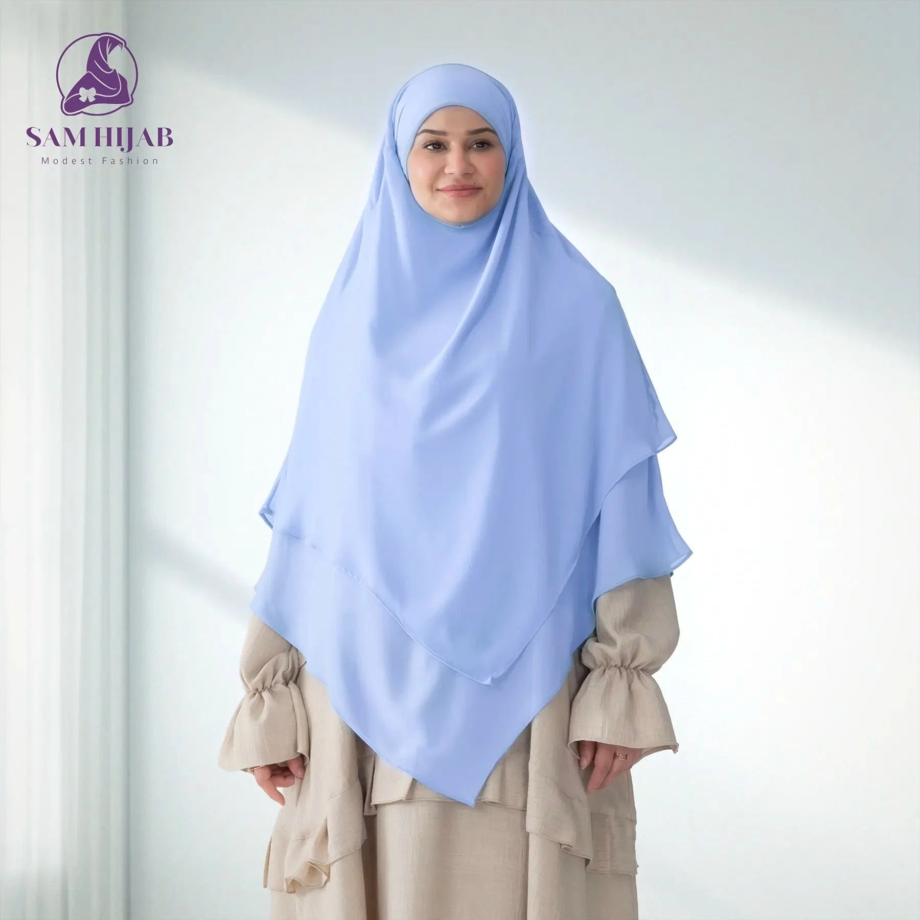 Indonesian veil set with niqab