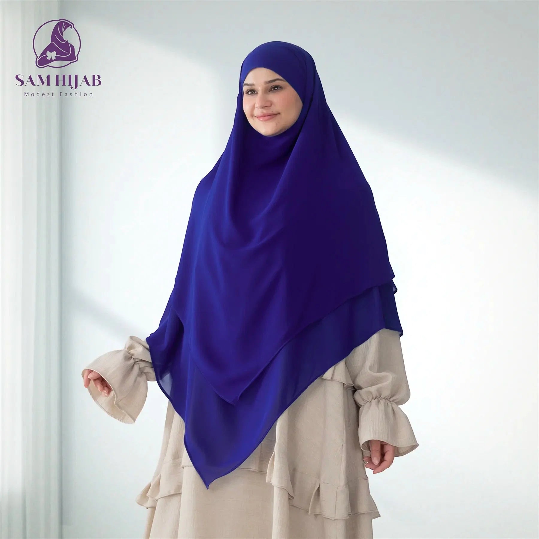 Indonesian veil set with niqab