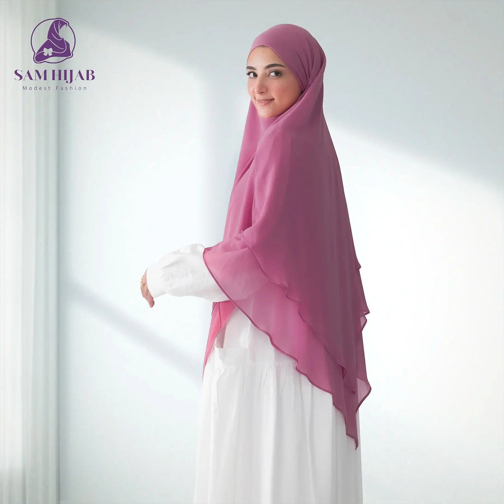 Indonesian veil set with niqab