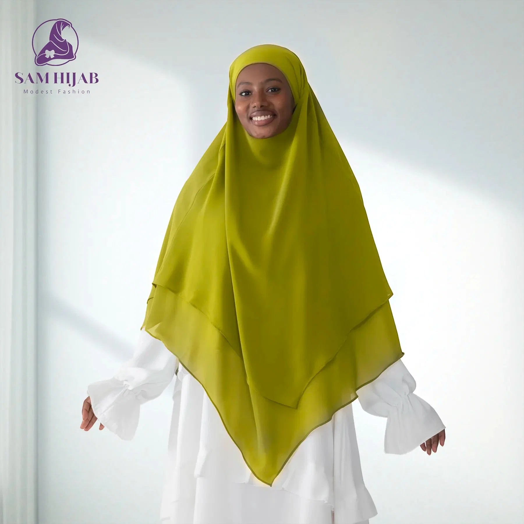 Indonesian veil set with niqab