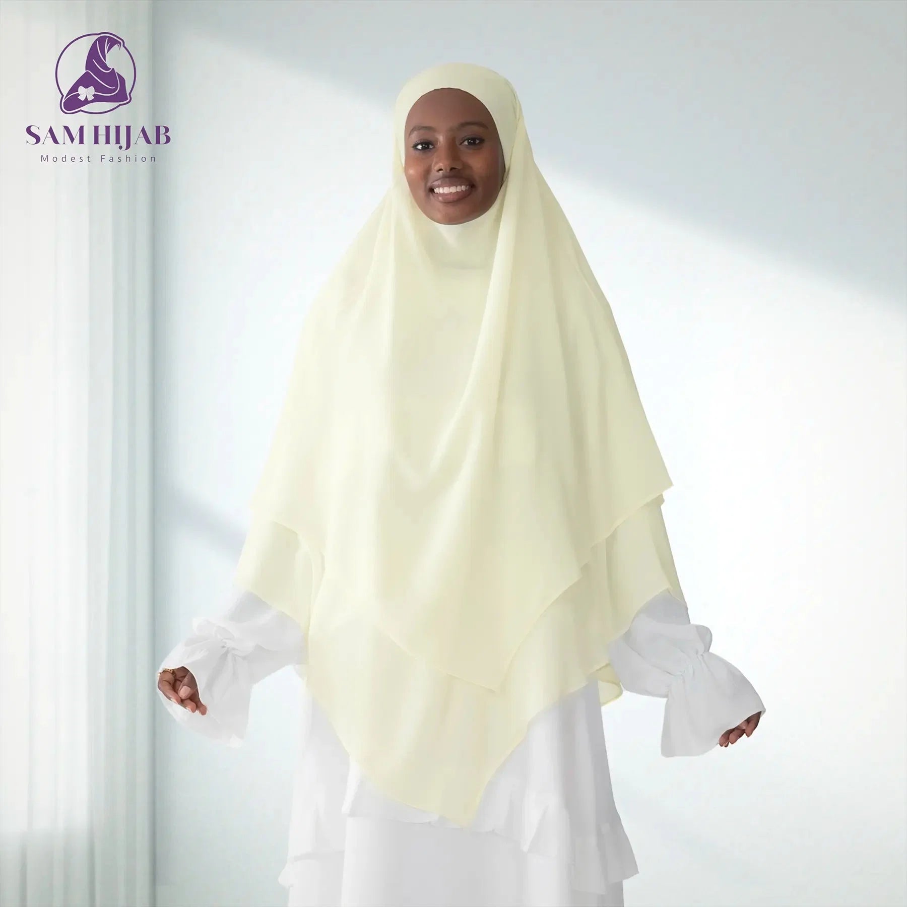 Indonesian veil set with niqab