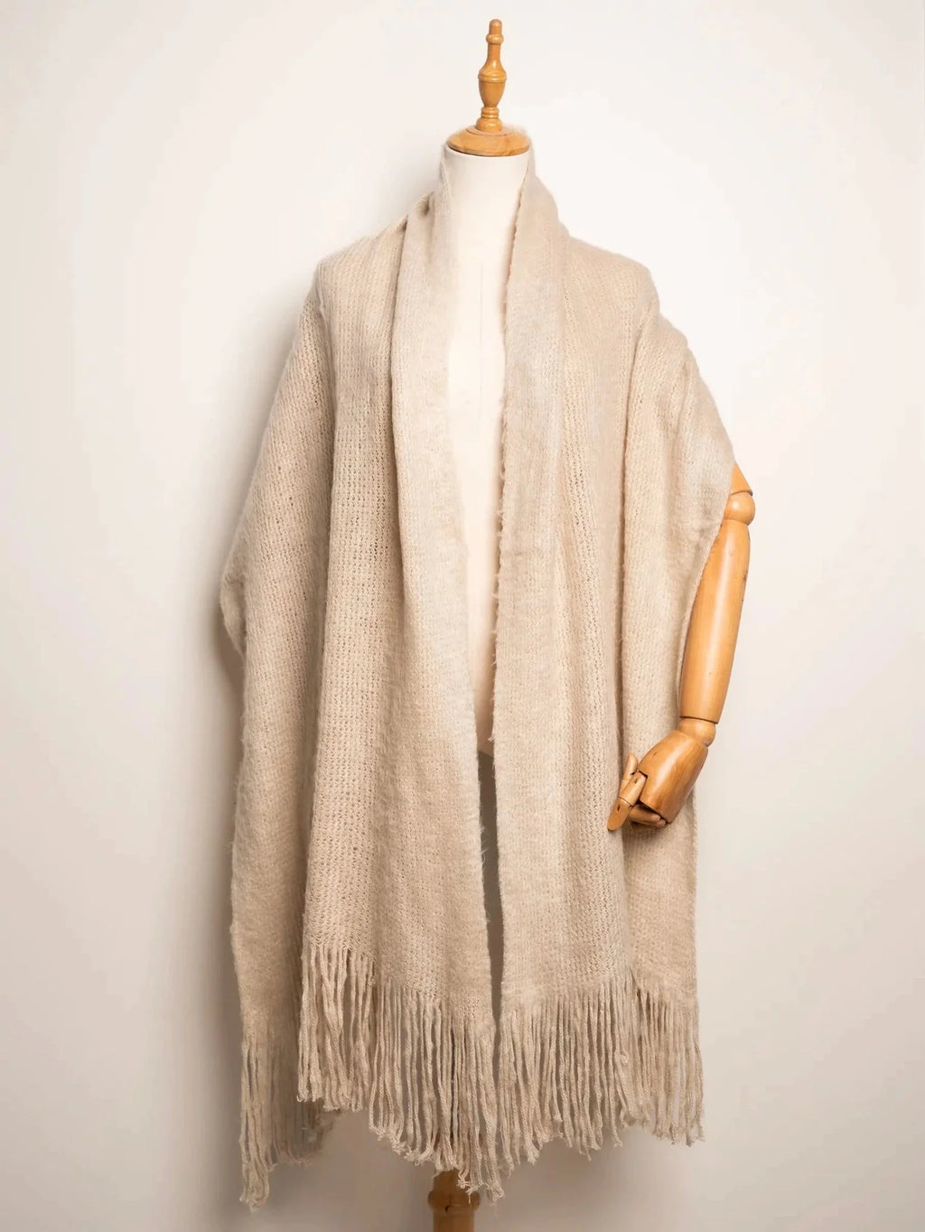 Knitted Wool Shawl