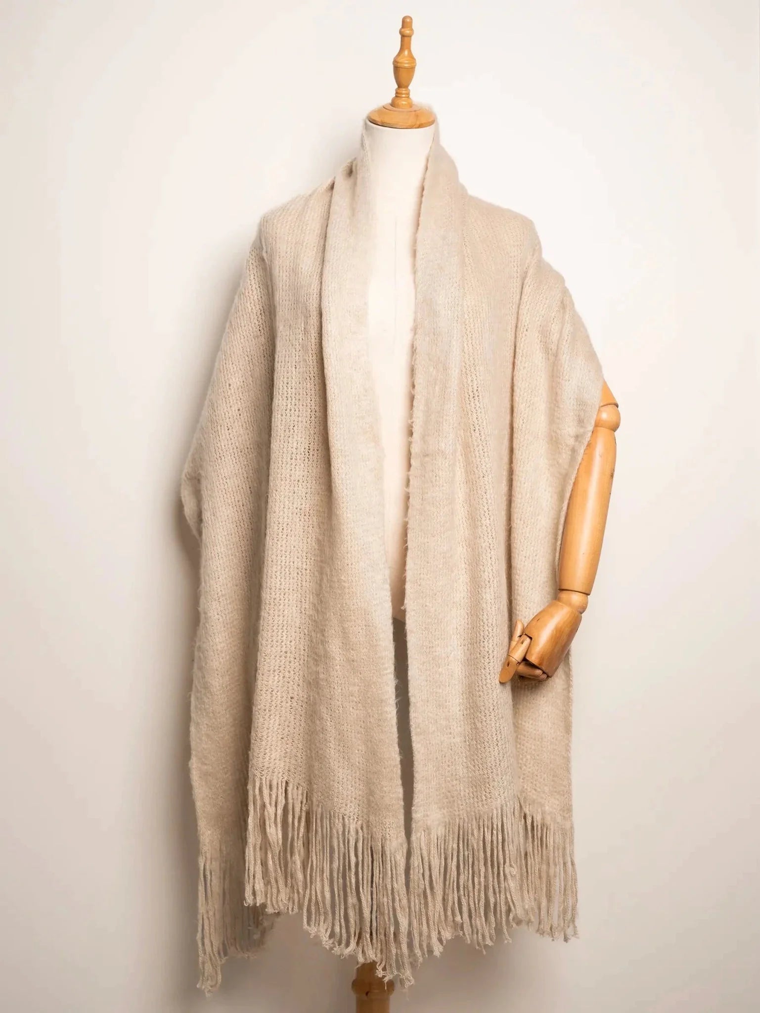 Knitted Wool Shawl