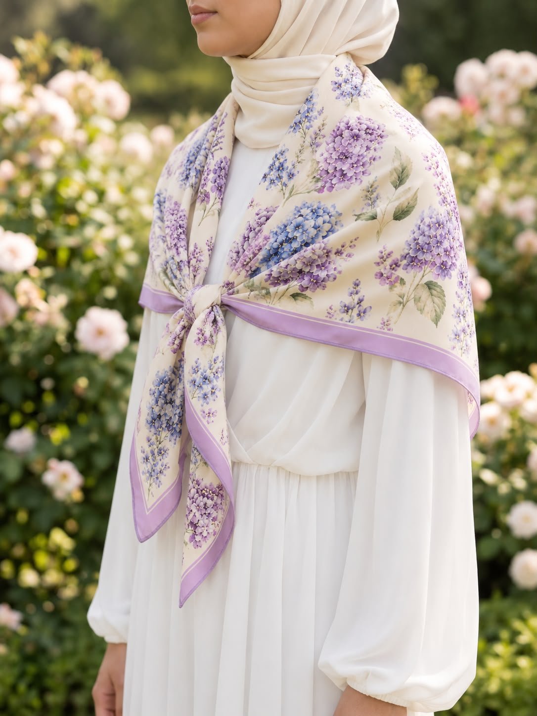 Lilac Scarf