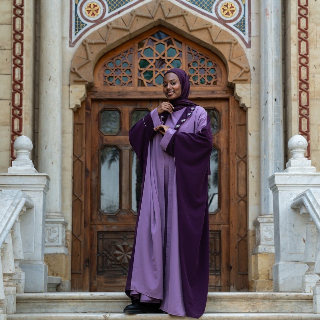 Lyal Abaya - Purple