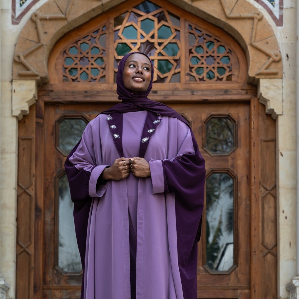 Lyal Abaya - Purple