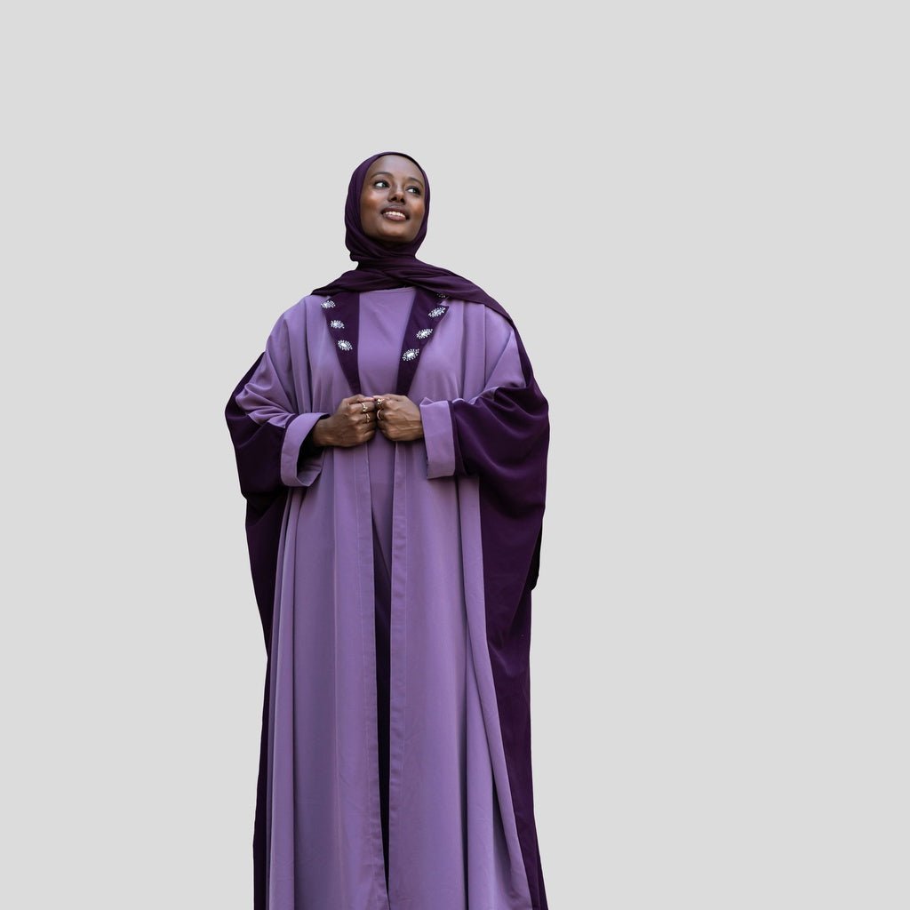 Lyal Abaya - Purple