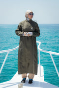 Marble Olive Burkini