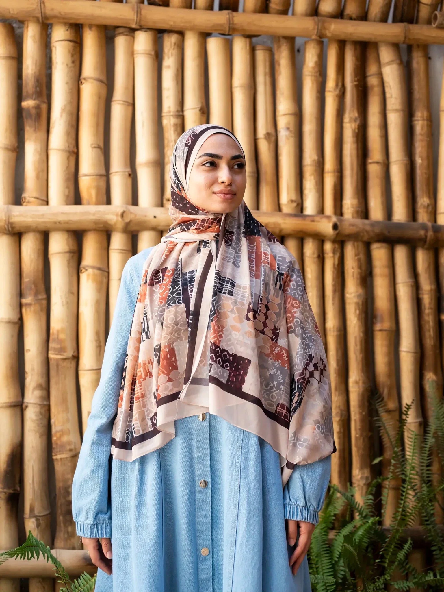 Modest Printed scarf